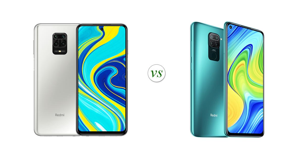  Xiaomi  Redmi  Note  9S  vs Xiaomi  Redmi  Note  9 Side by Side 
