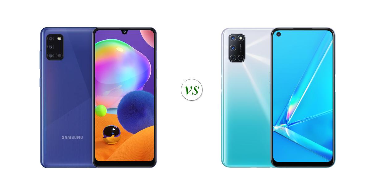 oppo a91 samsung a31