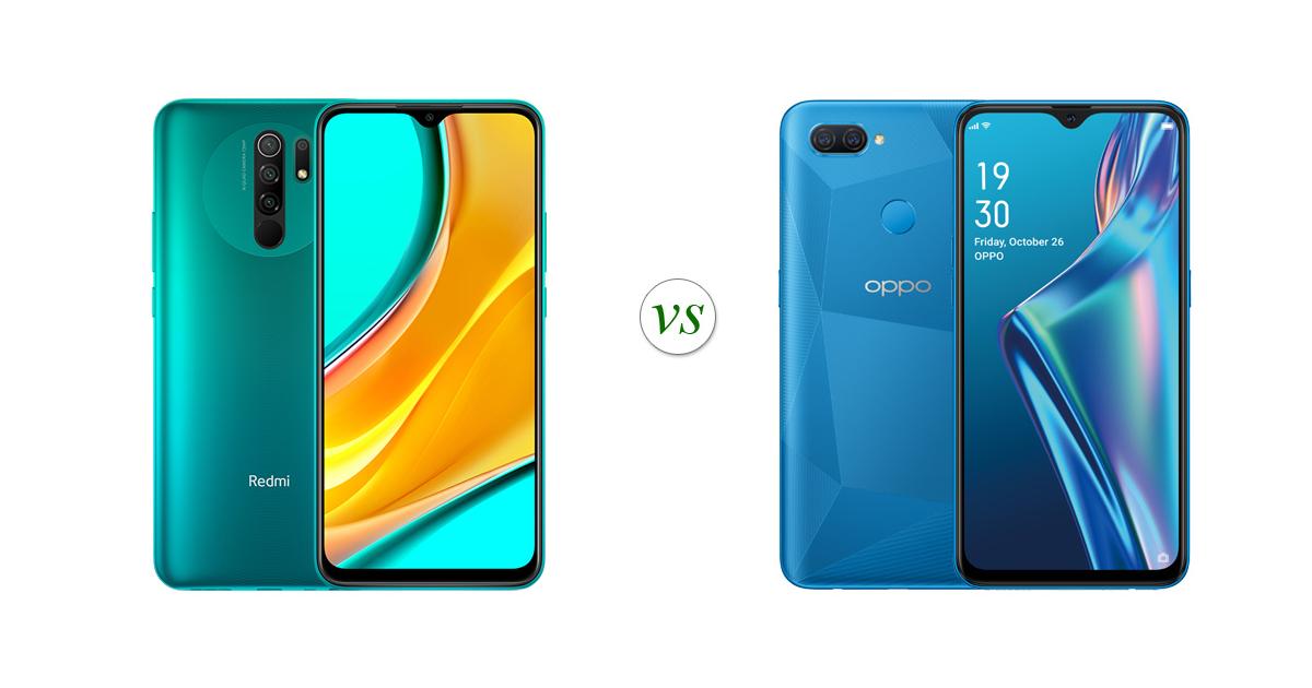 redmi 9 vs oppo a12