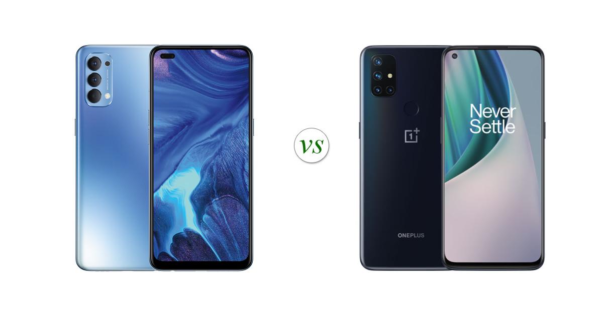 oppo reno 10 compare oneplus nord 3