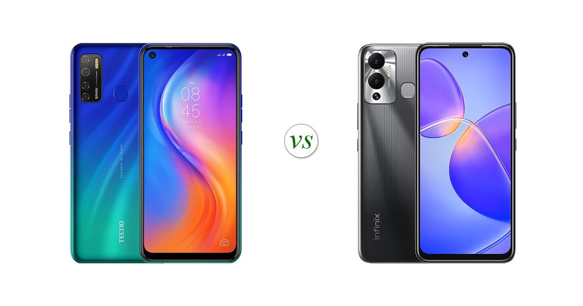tecno spark 10c vs infinix hot 12 play