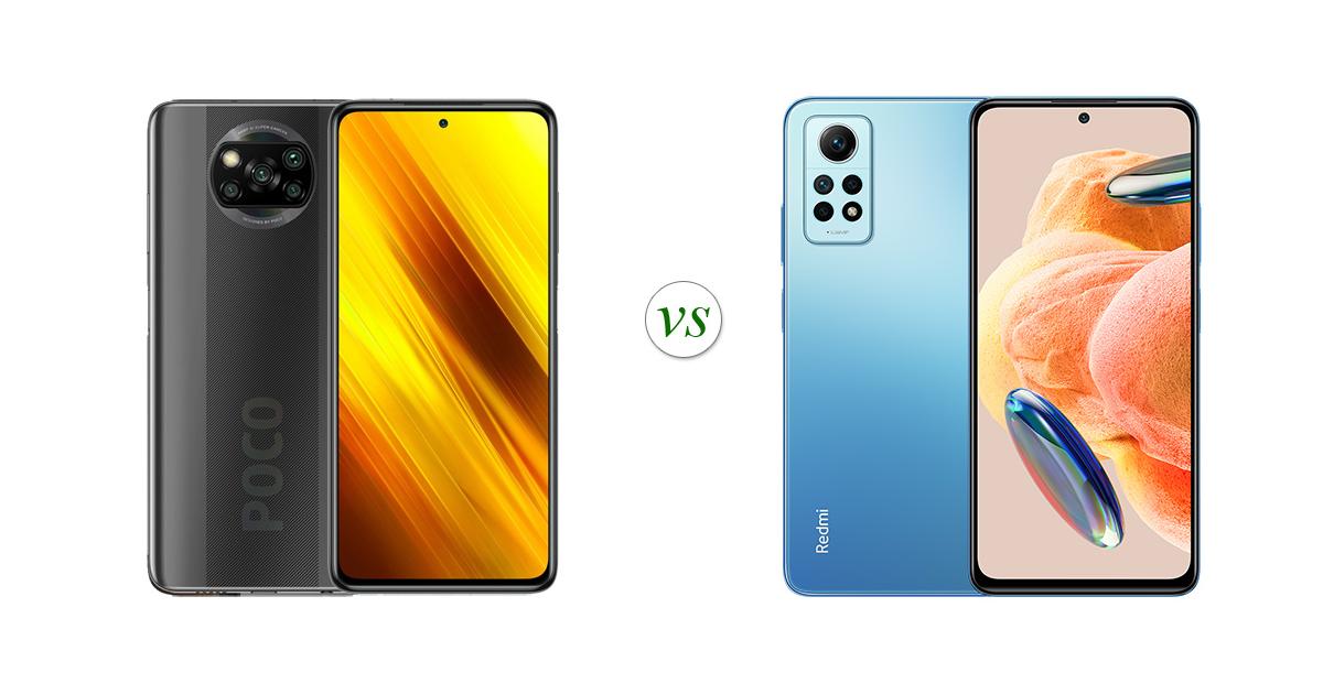 poco x3 nfc vs redmi note 12 pro