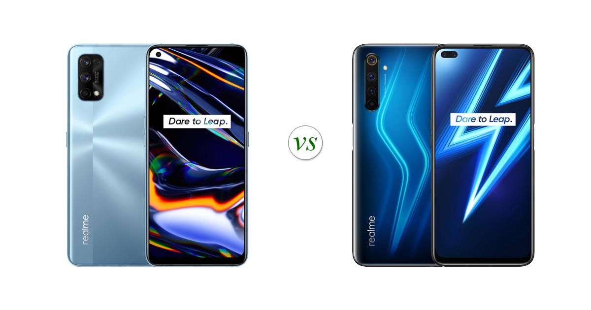 realme 6 pro vs iphone 7 plus