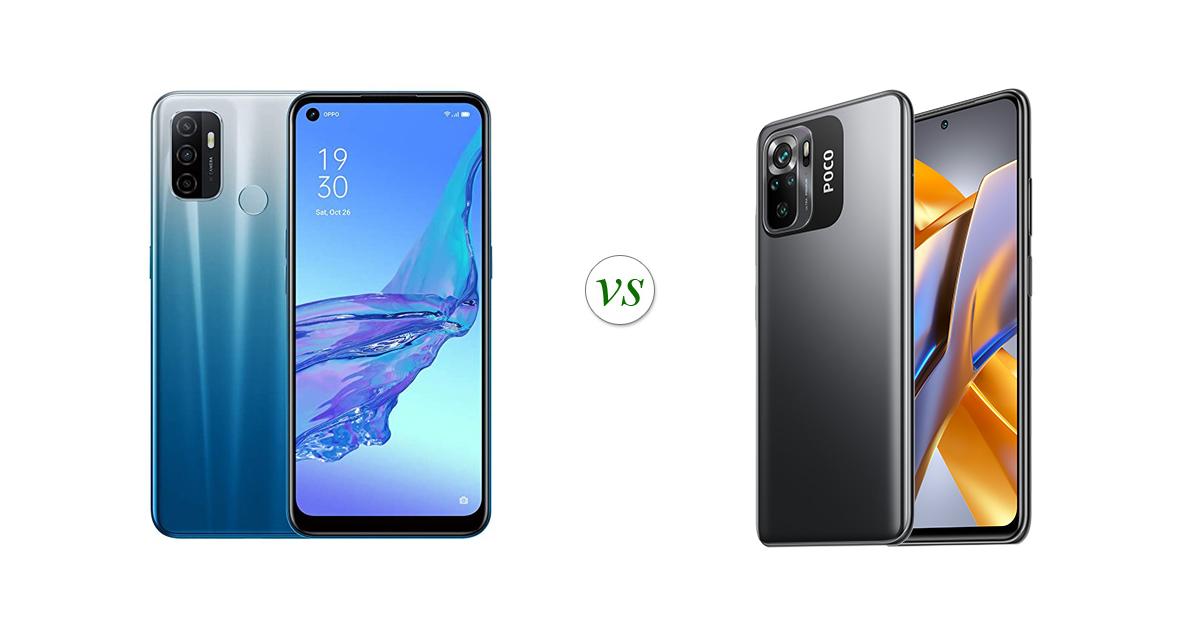 OPPO A53 vs POCO M5s: Side by Side Specs Comparison