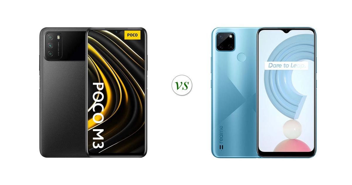 POCO M3 vs realme C21Y: Side by Side Specs Comparison