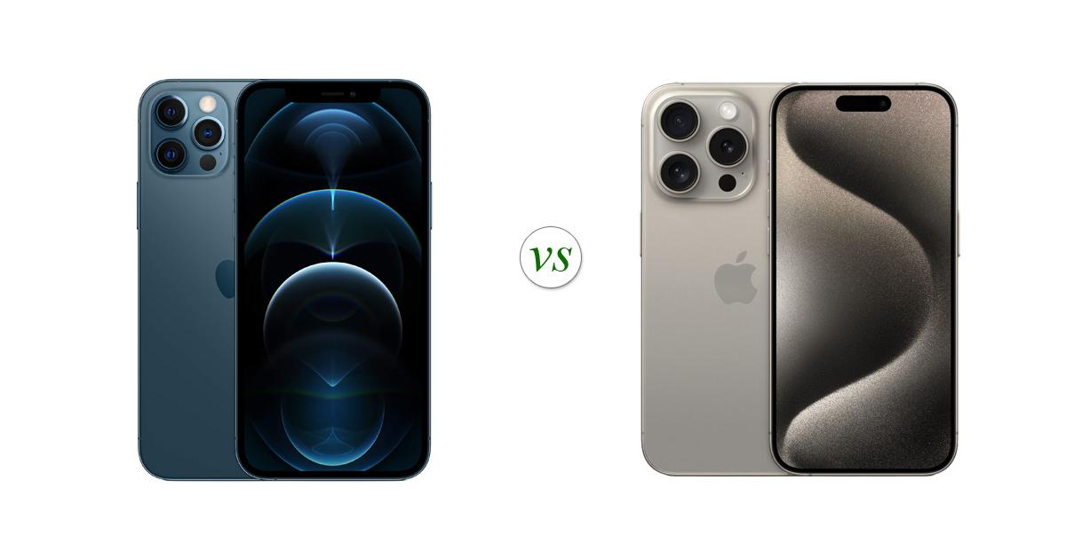 compare iphone 15 to iphone 12 pro