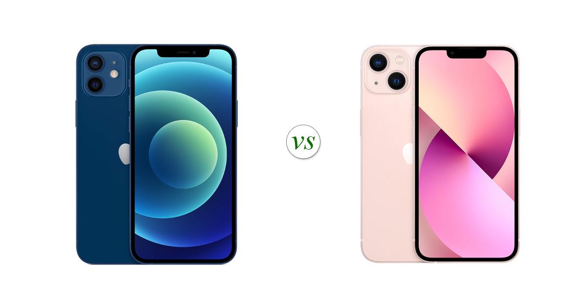Apple iPhone 12 vs Apple iPhone 13 Side by Side Specs Comparison