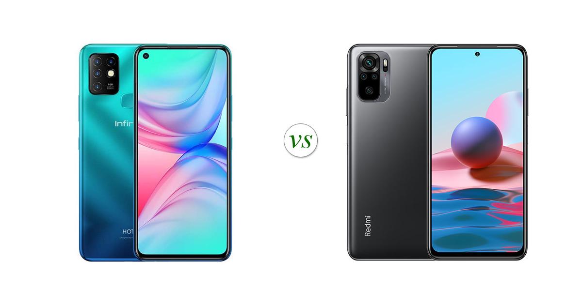 infinix hot 10 vs redmi note 10
