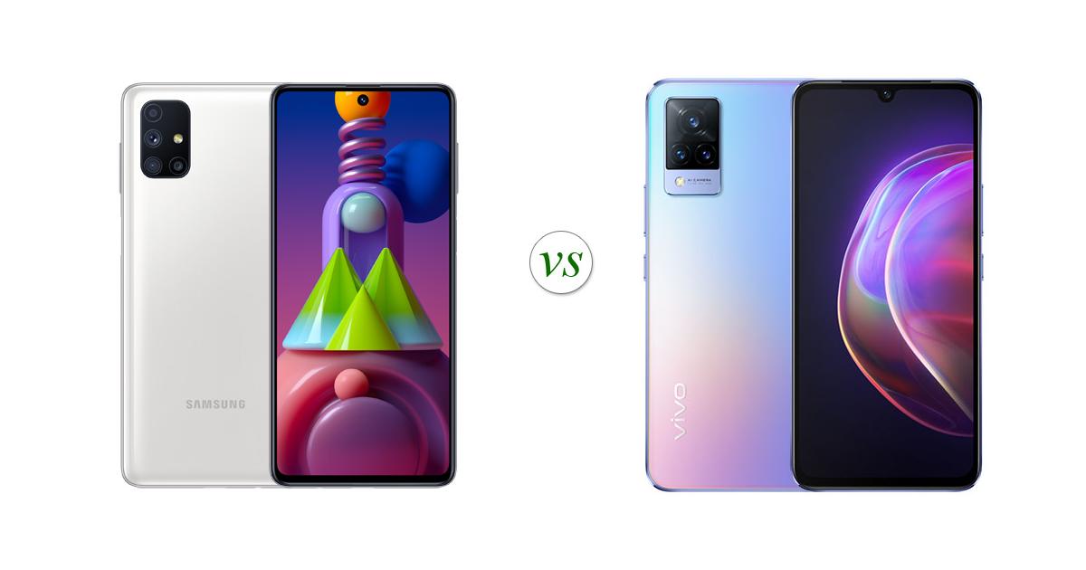 compare vivo v19 and samsung m51