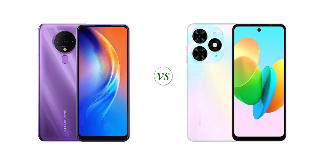 tecno spark 7 vs tecno spark 6