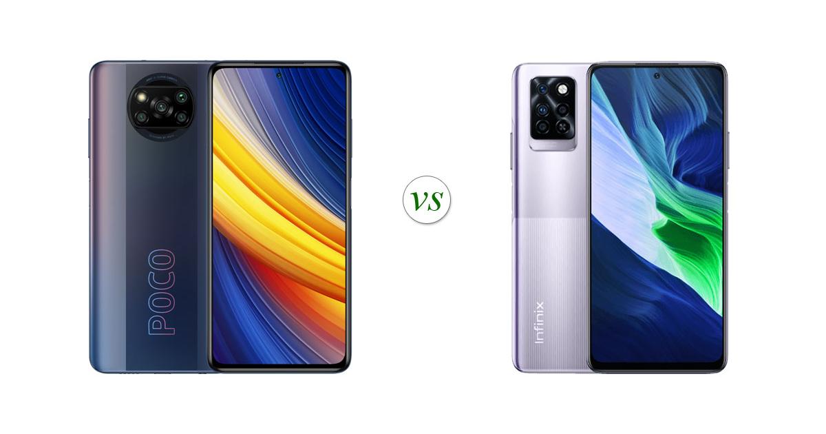 infinix note 10 pro vs poco x3 pro