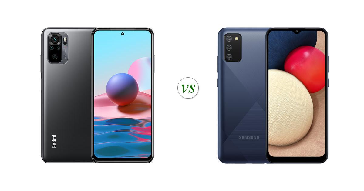 redmi 10 vs samsung a02s