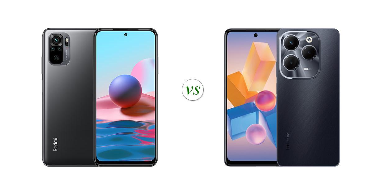 infinix hot 40 pro vs xiaomi redmi note 10 pro