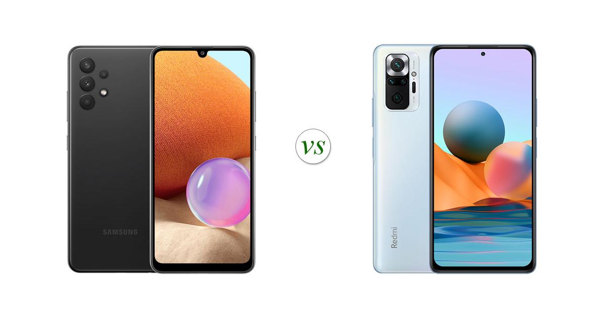 samsung galaxy a32 vs xiaomi redmi note 10 pro
