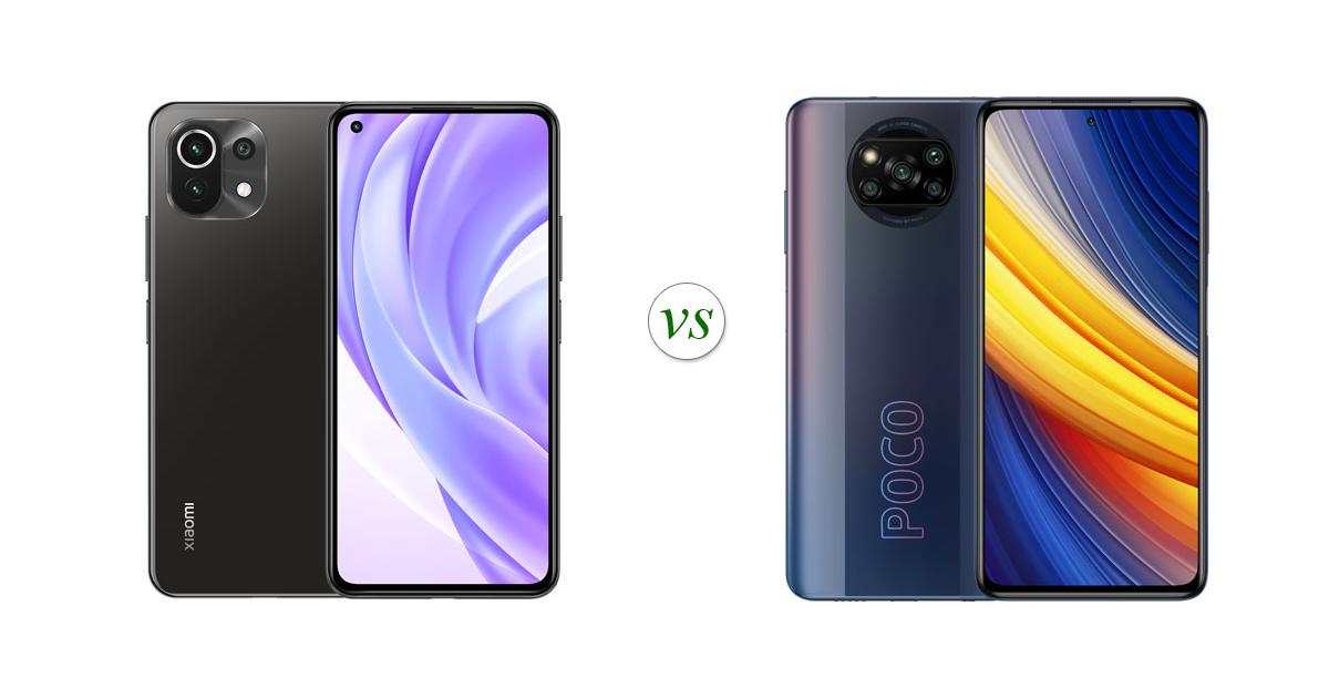 poco x3 vs mi 11 lite