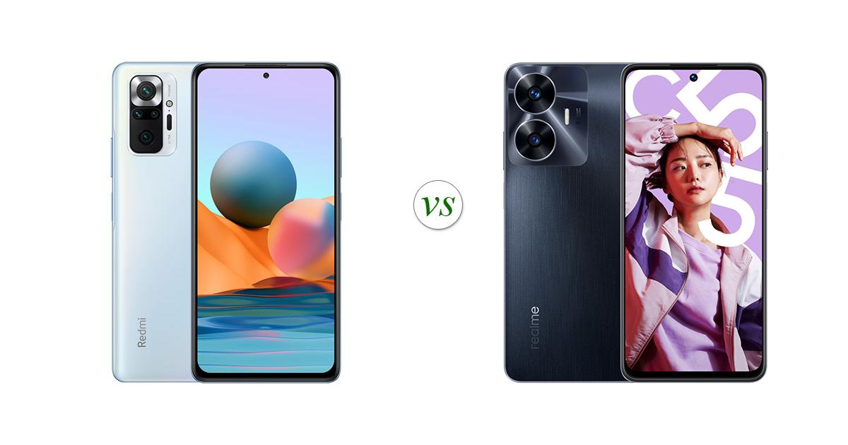redmi note 10 pro max vs realme c55