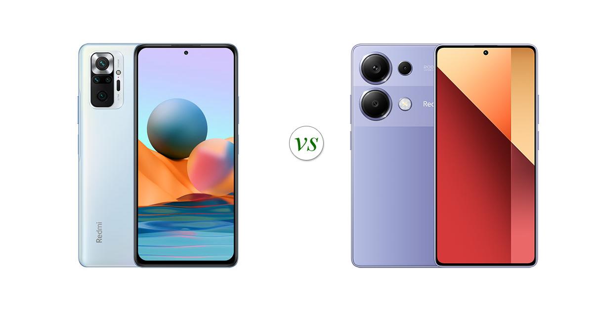 xiaomi redmi note 10 pro vs redmi note 13 4g