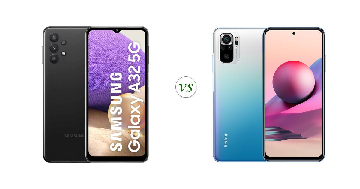 redmi note 10 5g vs samsung a32