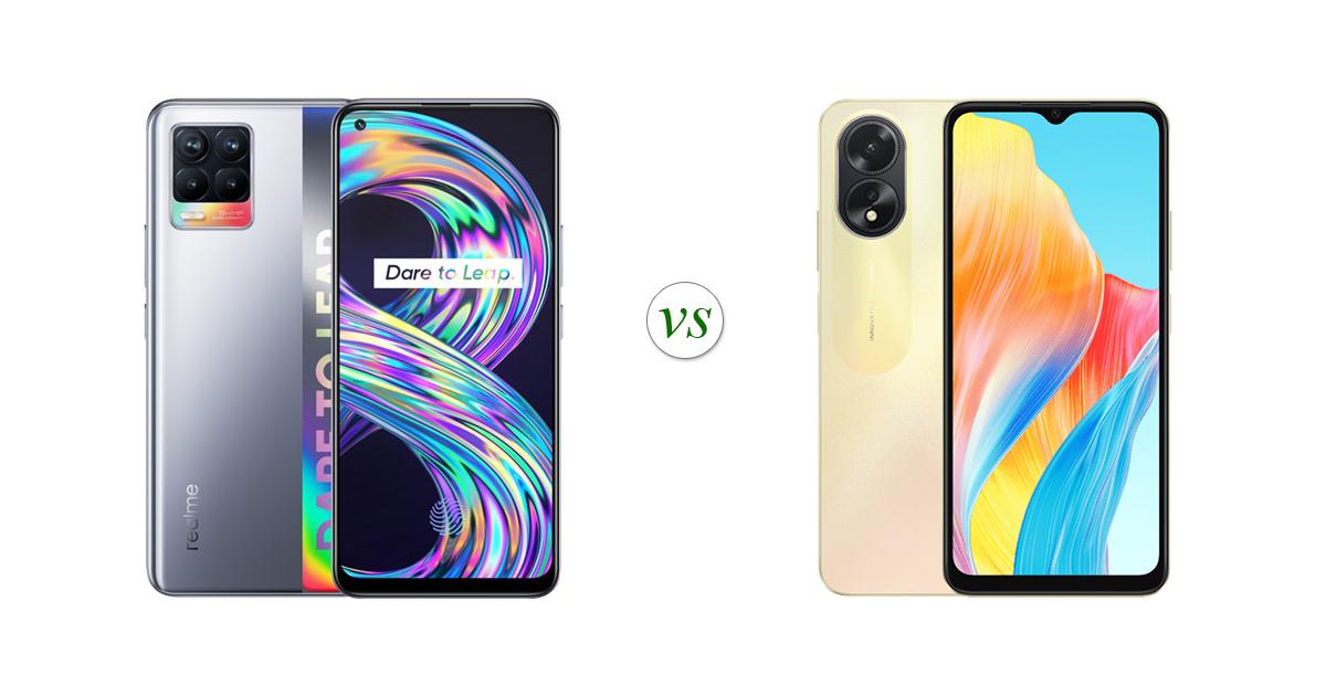 realme 8 vs oppo a53