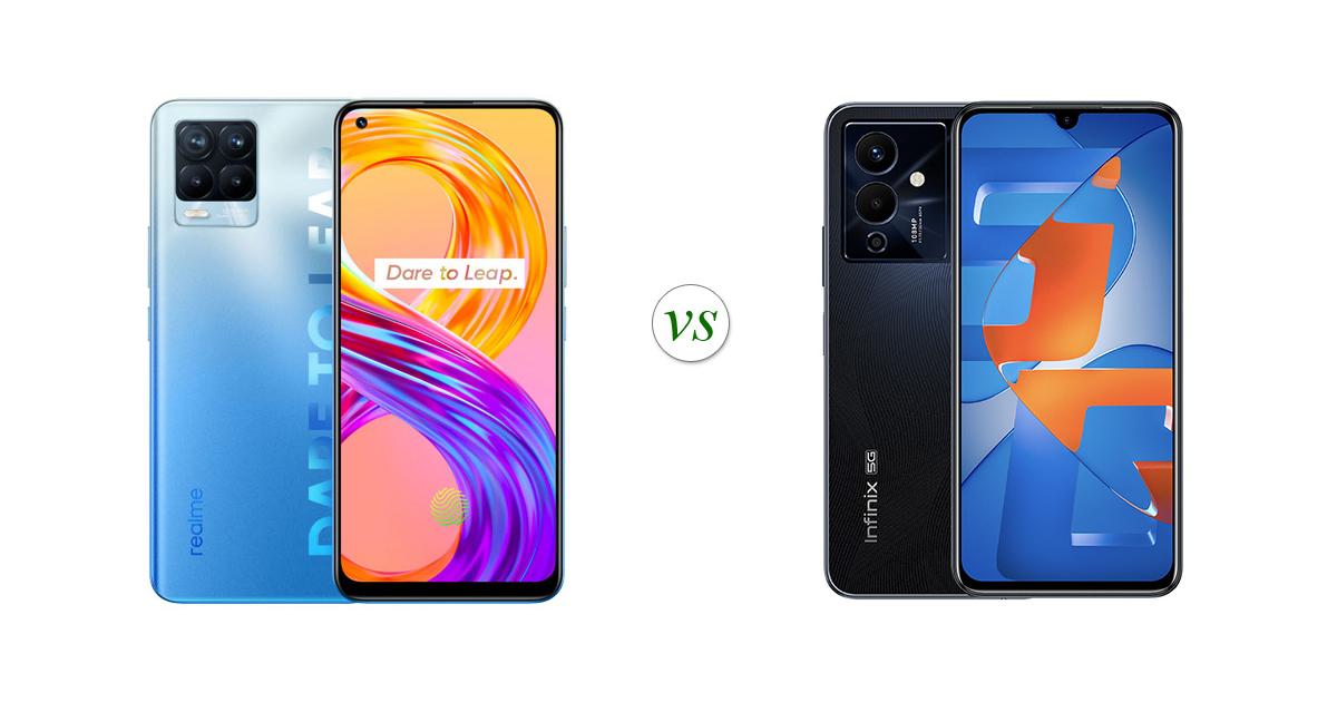 realme 8 pro vs infinix note 12 g96