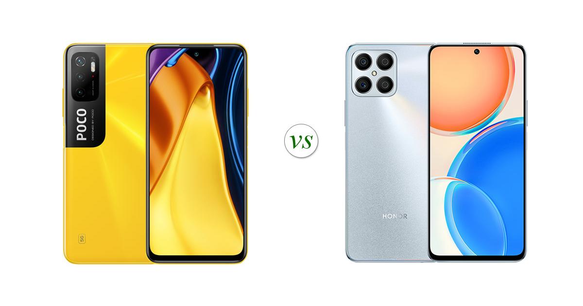 POCO M3 Pro 5G vs HONOR X8: Side by Side Specs Comparison