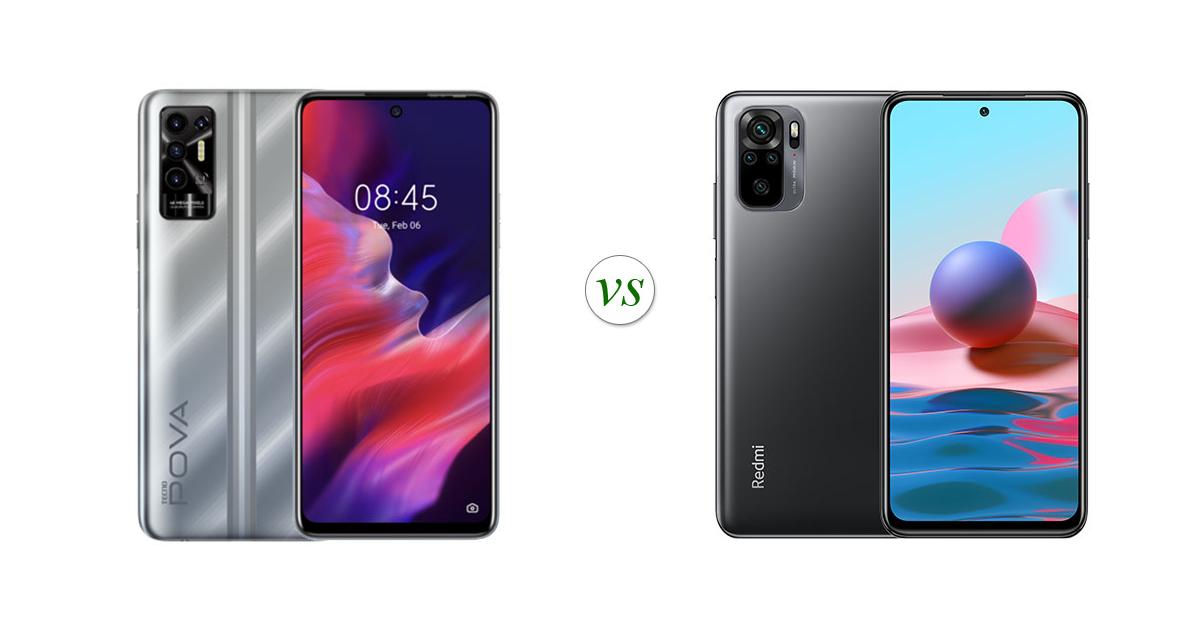 tecno pova 2 vs redmi note 9s