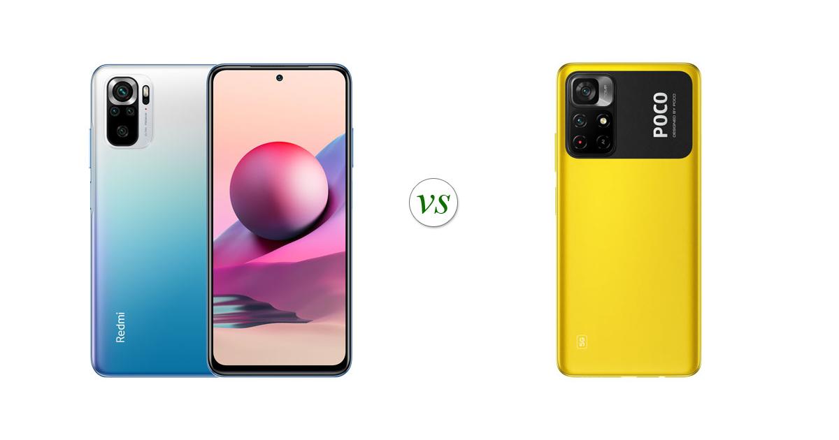 redmi note 10 s vs poco m4 pro 5g
