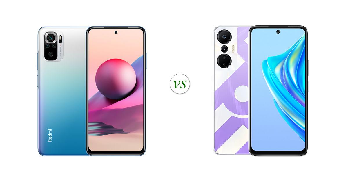 infinix hot 40i vs redmi note 10 s