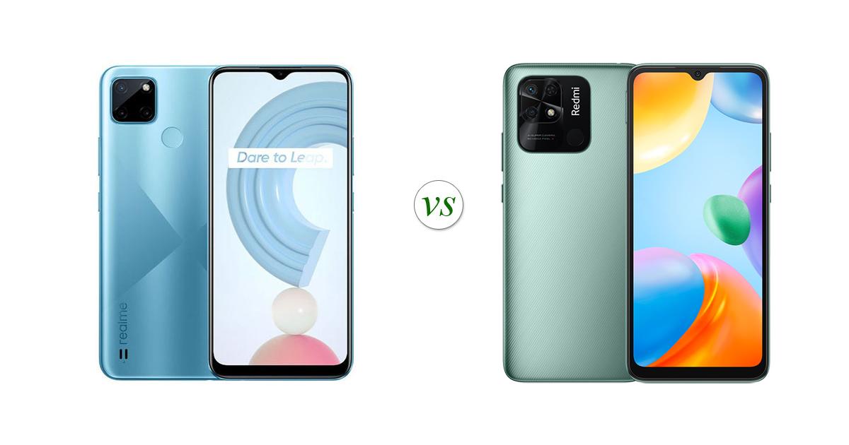 realme C21Y vs Xiaomi Redmi 10C: Side by Side Specs Comparison