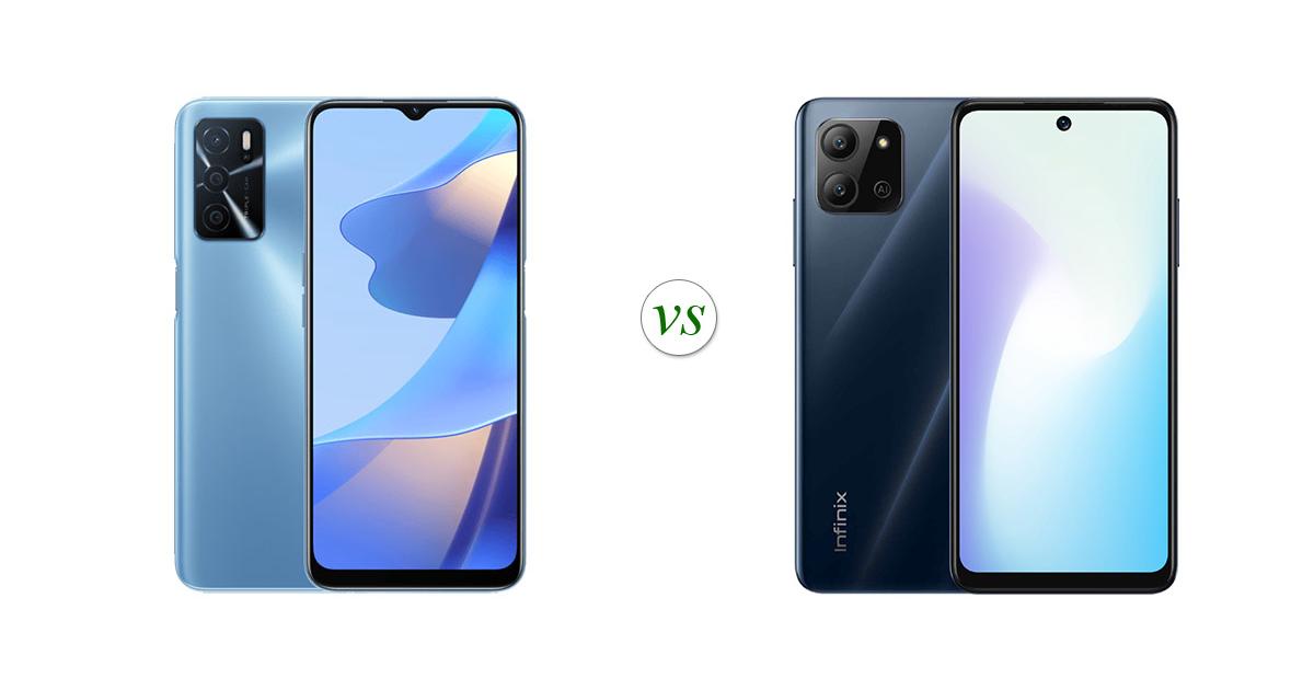 infinix smart 6 plus vs oppo a16