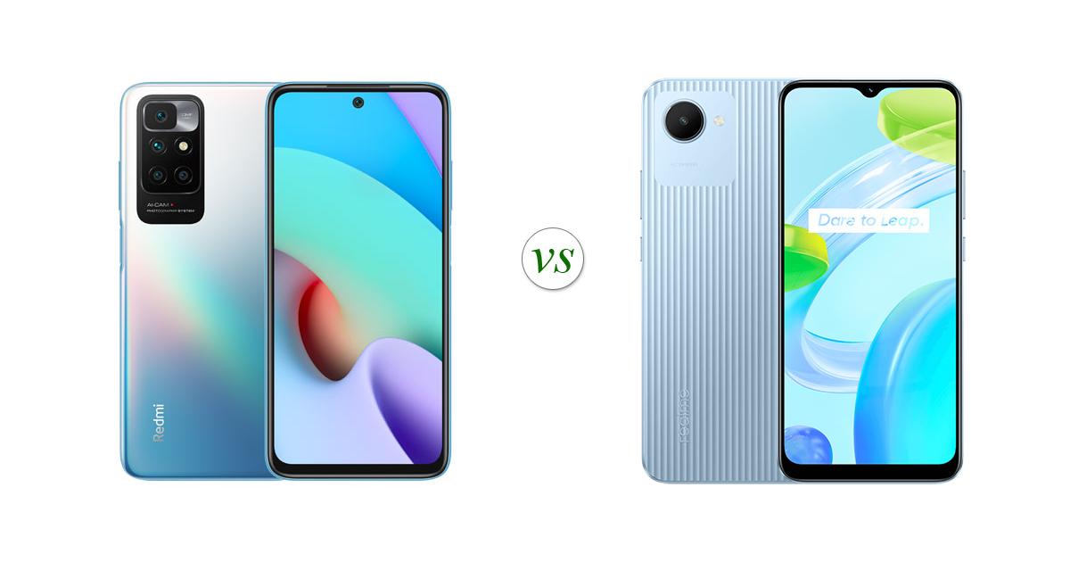 Xiaomi Redmi 10 vs realme C30: Side by Side Specs Comparison