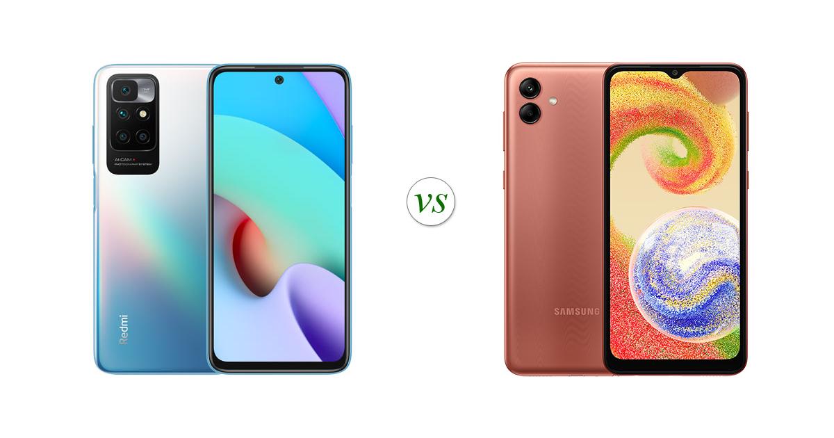 galaxy a04s vs redmi 10