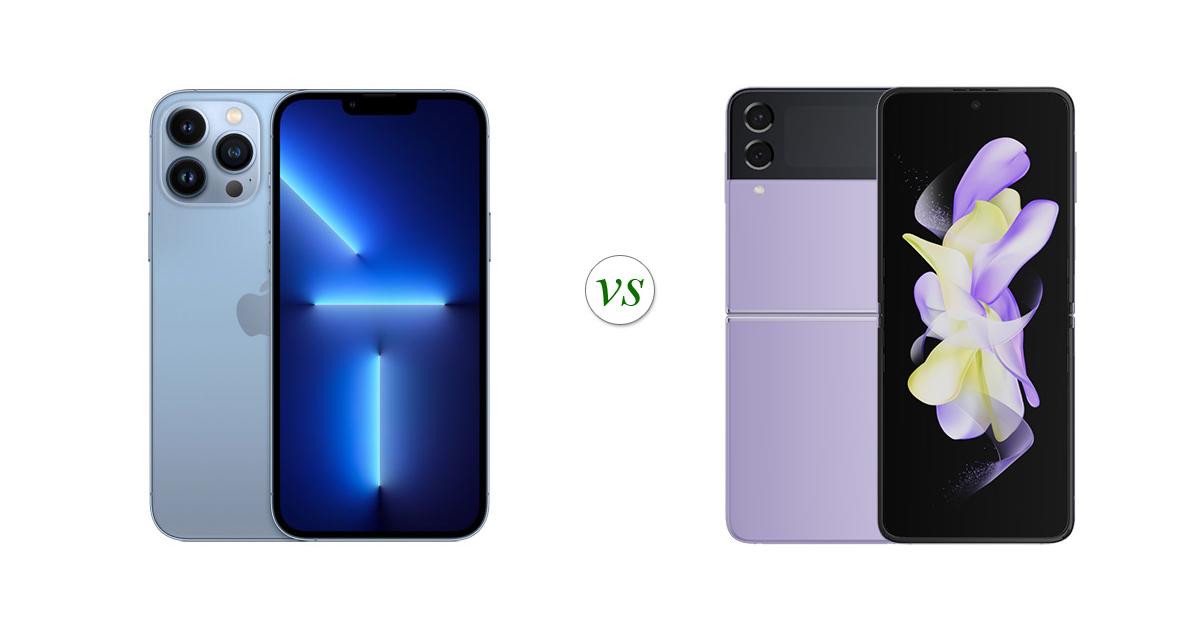 samsung galaxy z flip 6 vs iphone 13 pro max