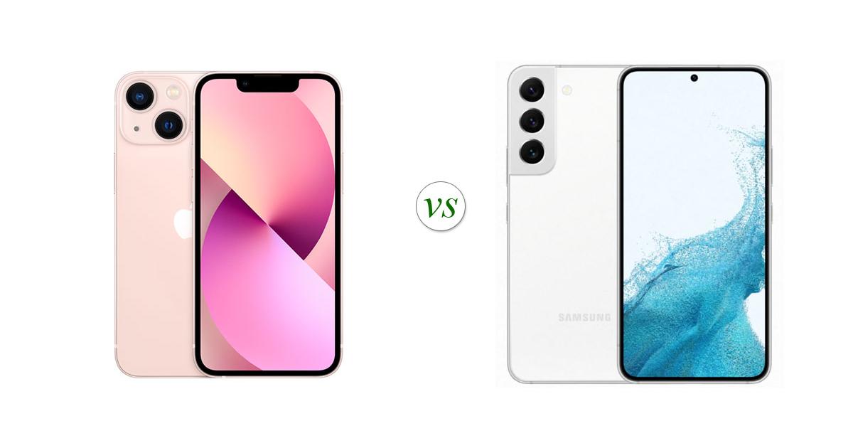 iphone 13 mini vs samsung s22