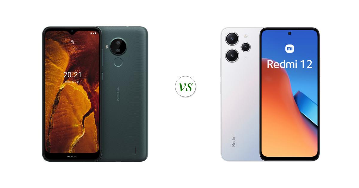 Nokia C30 vs Xiaomi Redmi 12: Side by Side Specs Comparison