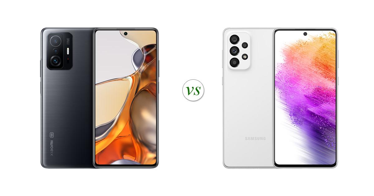 iphone 11 pro vs galaxy a73