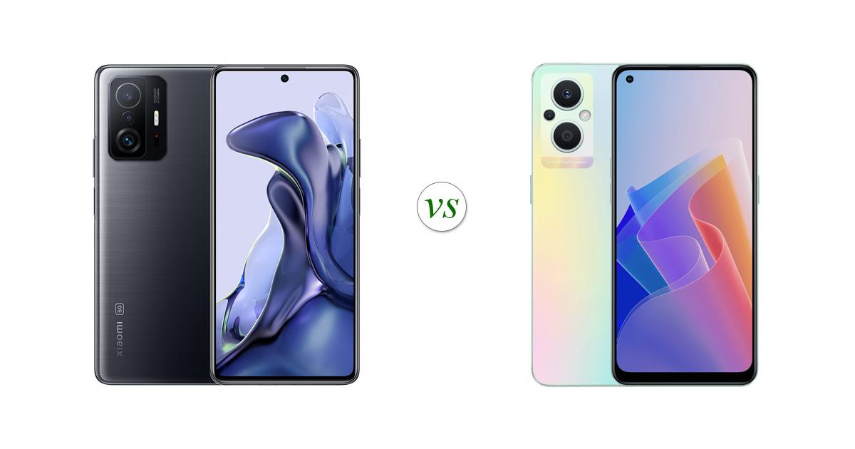 oppo reno 7 vs xiaomi 11 lite ne 5g