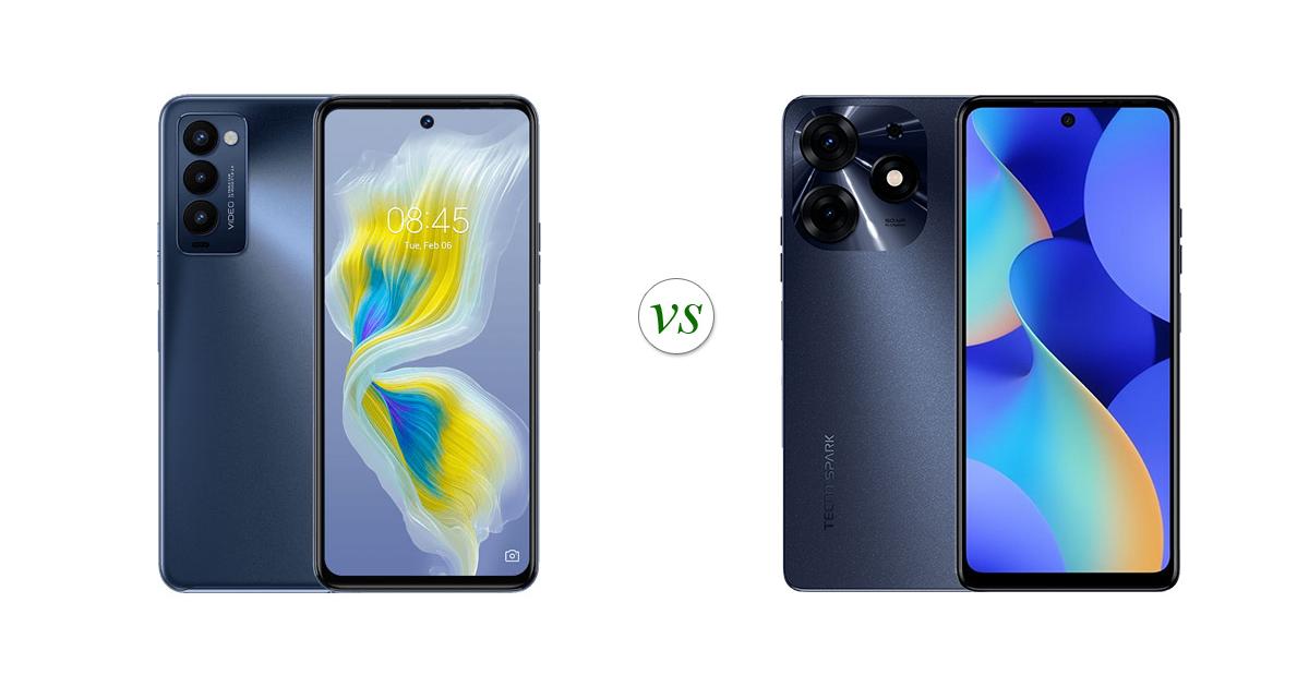 tecno spark 10 pro vs camon 18