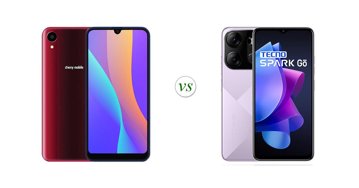 Cherry Mobile Aqua X vs TECNO Spark Go 2023 Side by Side Specs Comparison