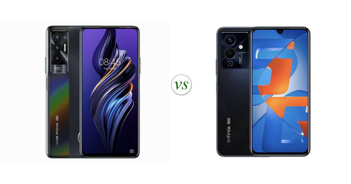tecno pova 6 pro 5g vs infinix note 30 pro