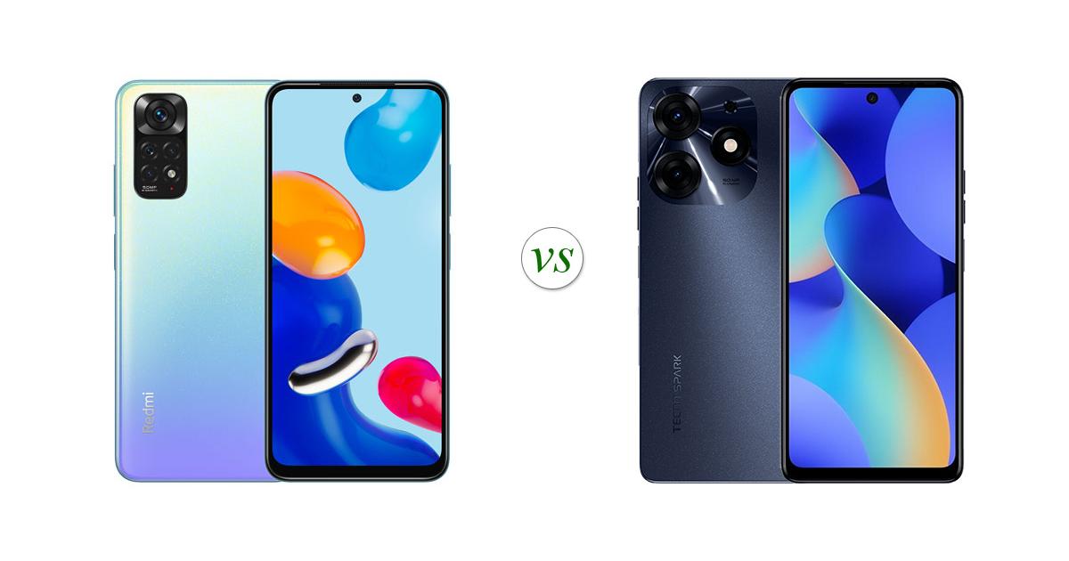 redmi note 11 vs tecno spark 6 go