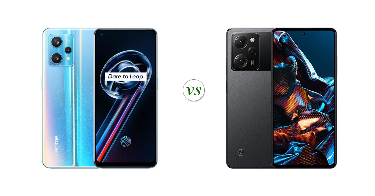 poco x5 pro 5g vs realme 9 pro plus 5g