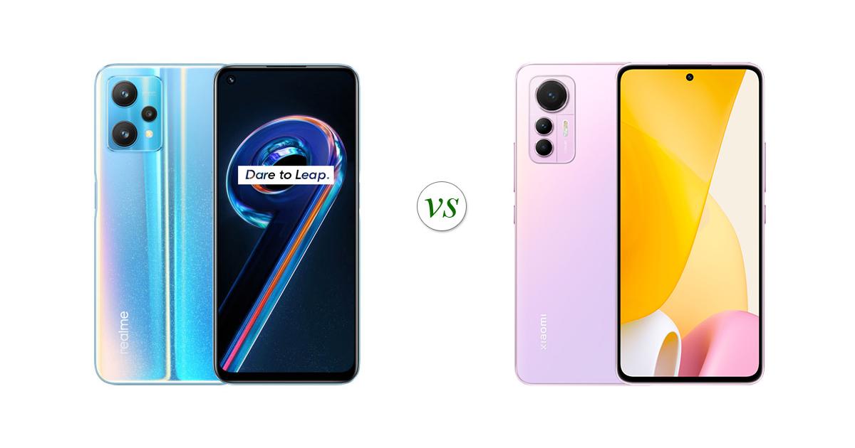 xiaomi 12 lite vs realme 9 pro