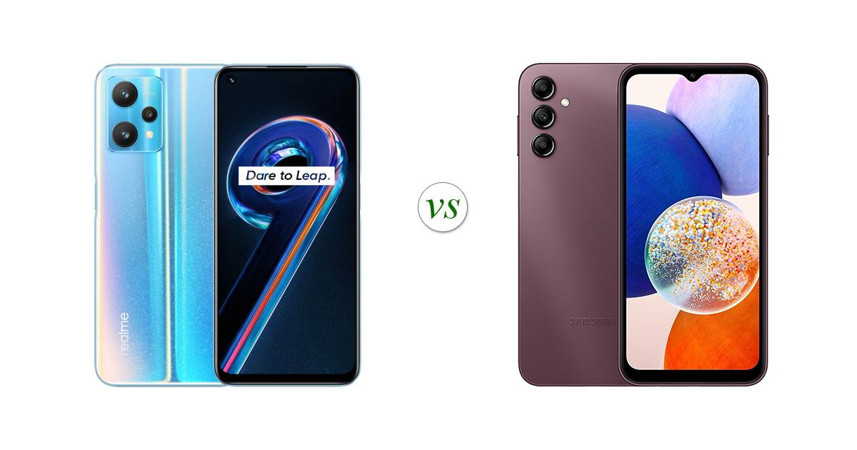samsung a14 vs realme 12