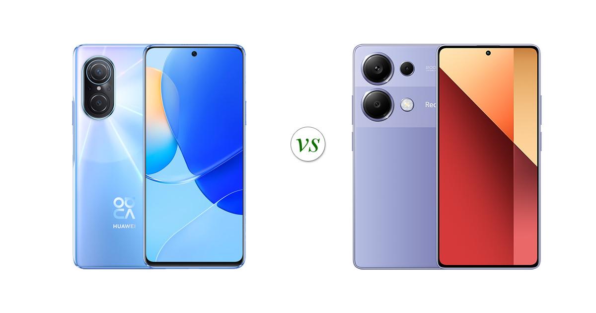 nova 9 se vs redmi note 9 pro