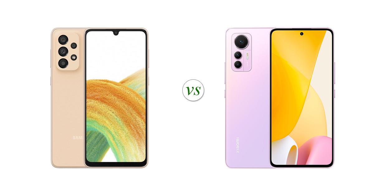 iphone 12 vs samsung a33 5g