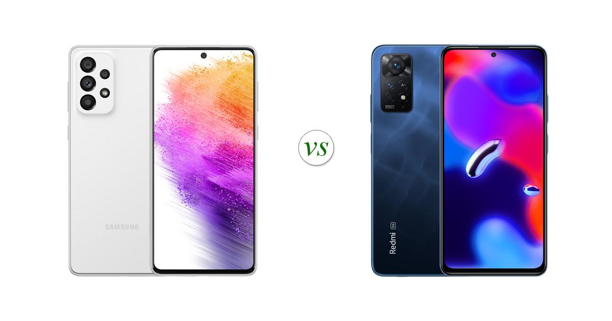samsung a73 vs redmi 11 pro