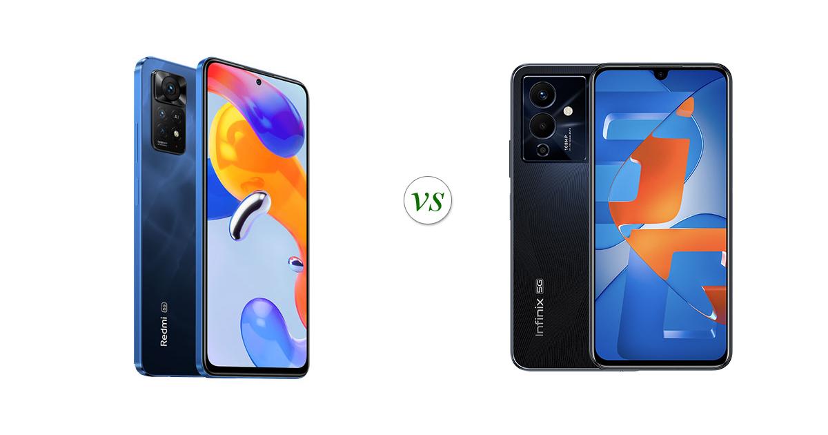 infinix note 12 pro vs redmi note 11