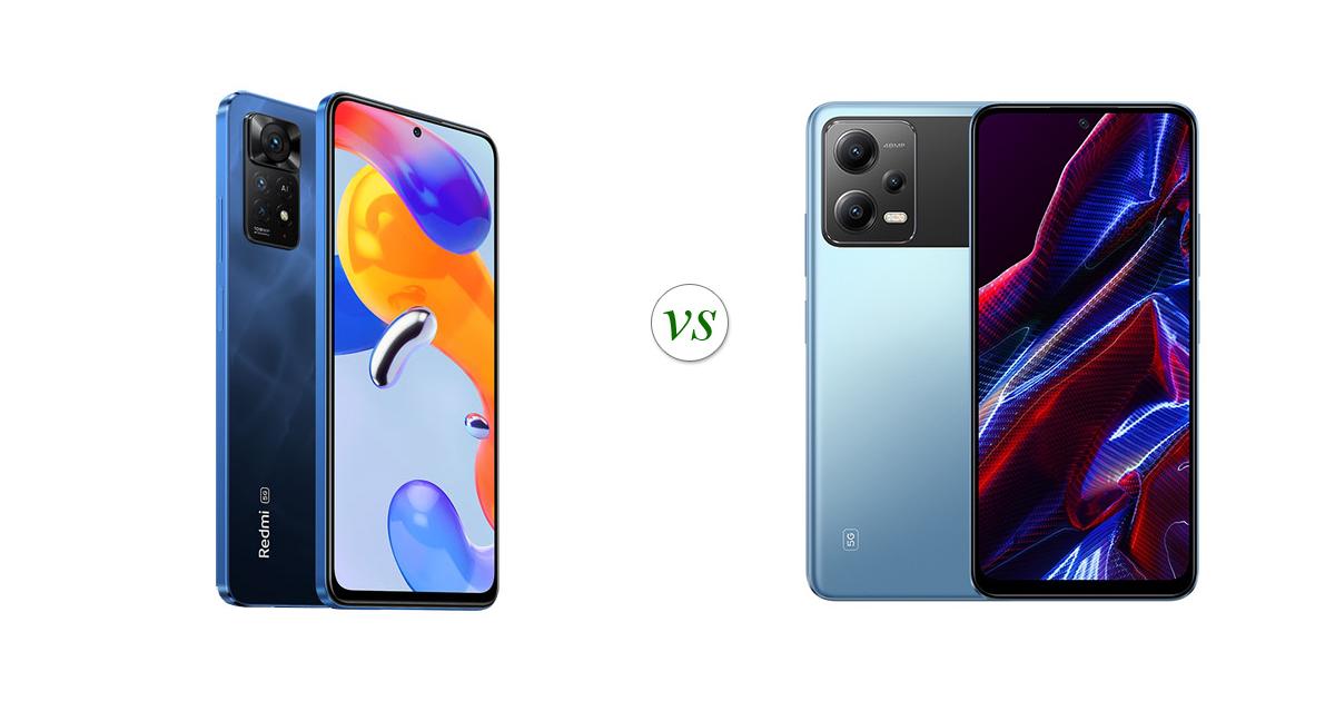 xiaomi redmi note 11 pro 5g vs poco x5
