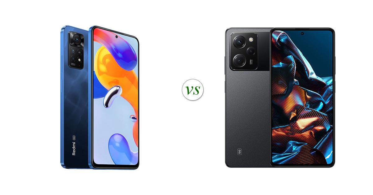 xiaomi redmi note 11 pro vs poco x3 pro